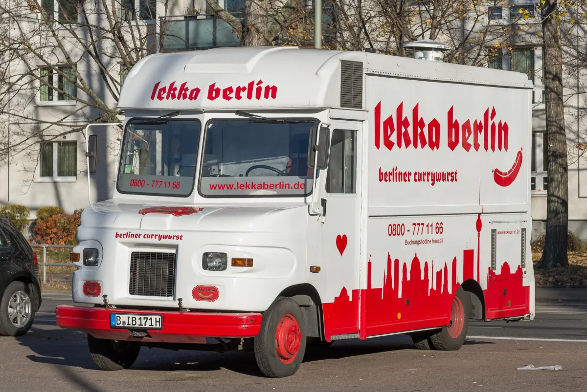 A Berlin Street Food Stand Serving up German Favorites