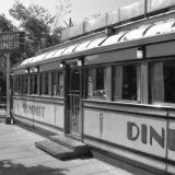 A classic American diner, the kind of place where the debate between catsup and ketchup plays out at every table