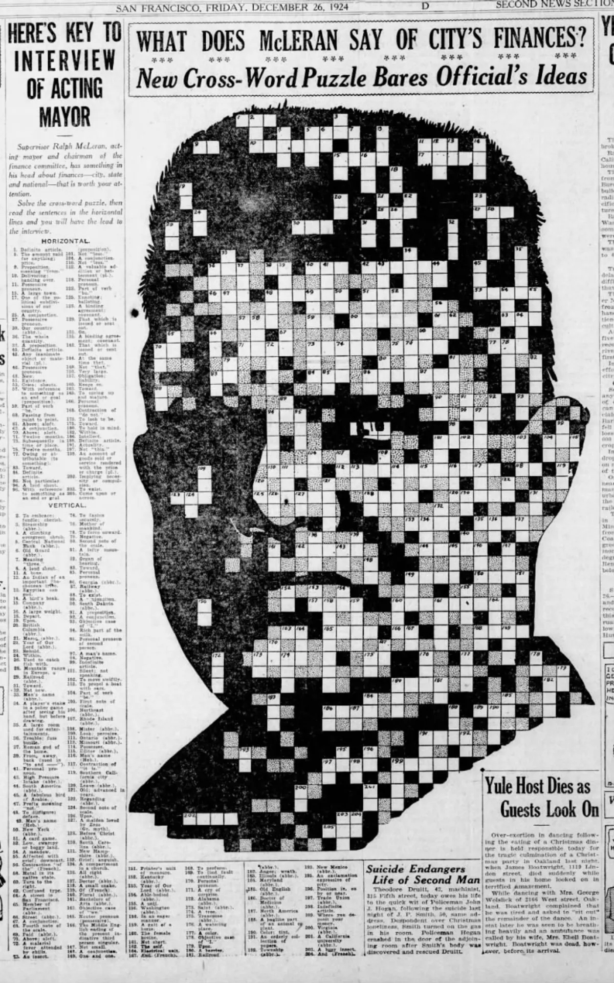 A crossword puzzle grid — 'Ketchup brand' is one of the most common food clues in the NYT crossword