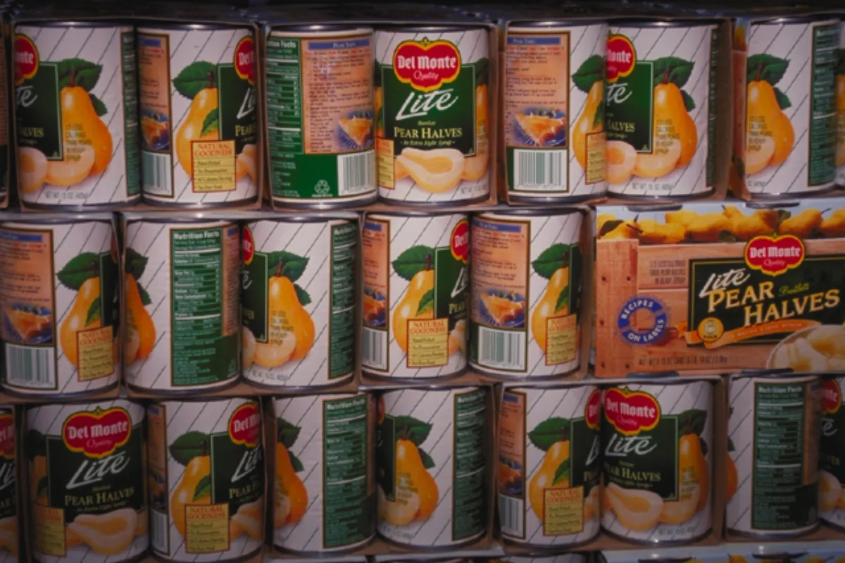 Del Monte canned products representing a legacy of quality preserved foods