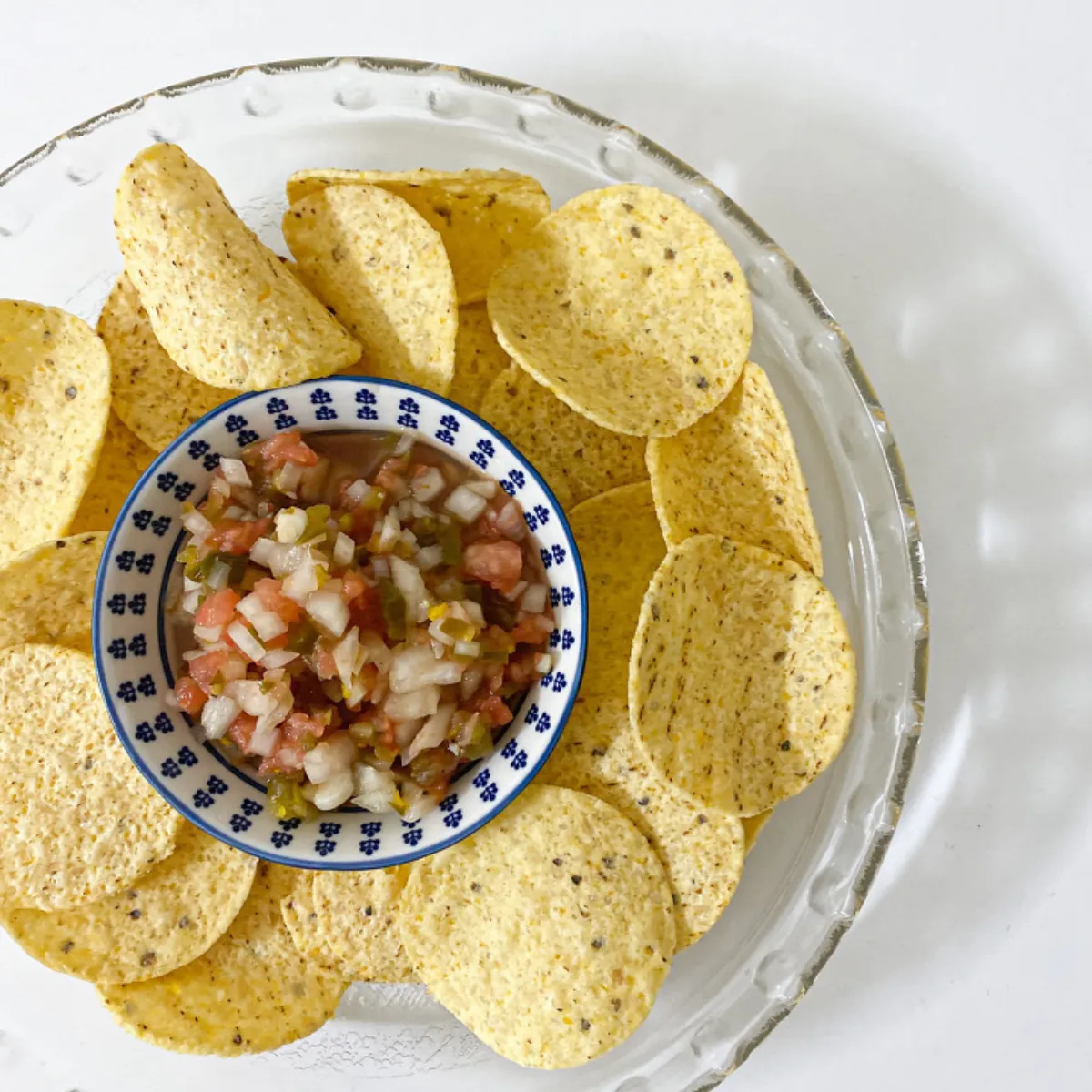 A fresh homemade salsa showing that healthy condiments can be delicious too
