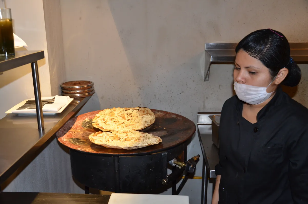 Colorful Mexican street food bursting with authentic flavors and spices